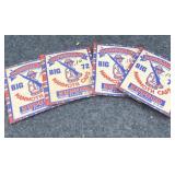 4 PACKS OF CAP GUN REFILLS