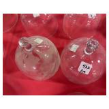 2 GLASS GARDEN CLOCHE