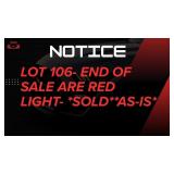 RED LIGHT CARS/LANE 2 NOTIFICATION