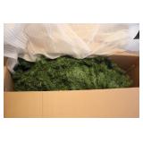 48" Pre-lit Clear Wreath (New)