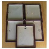 5pc. 8" x 11" Brown & Gold Picture Frames