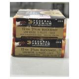 10 RDS FEDERAL 12 GA 2-3/4' BUCKSHOT