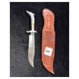 FIXED BLADE 7' KNIFE - SOUVINEER OF MEXICO W/
