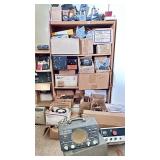 RADIO PARTS, METERS AND ELECTRONIC PARTS