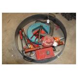 OIL PAN, DRAIN SNAKE, C CLAMP ETC