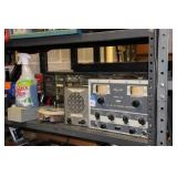 SHELF OF ELECTRONICS AND PARTS