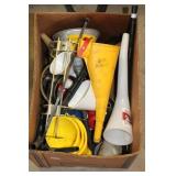 BOX OF FUNNELS