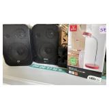 SPEAKERS & LAMP NEW IN BOX