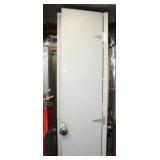 GRAY CABINET & CONTENTS