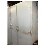 DOUBLE DOOR CABINET & CONTENTS