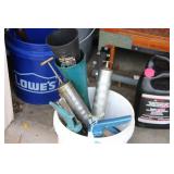 GREASE GUNS, FUNNELS, CHALKING GUNS