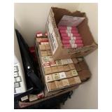 9 BOXES OF TUBES NO BOXES