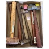7 VARIOUS HAMMERS