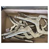 7 PAIR VISE GRIPS