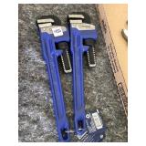 2 NEW KOBALT 14: PIPE WRENCHES