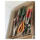 TIN SNIPS, PLIERS ETC