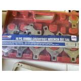14 PC CROWFOOT WRENCH SET