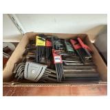 BOX OF ALLEN HEX KEY WRENCHES