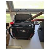 TOOL BAG W/SAW, HAMMERT ETC