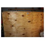 7 FULL SHEETS 3/8" PLYWOOD, LIKE NEW
