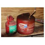 2 FUEL CANS