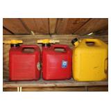 3 FUEL CANS
