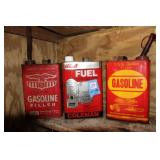 3 FUEL CANS