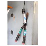 HEDGE CLIPPERS AND DROP LIGHT
