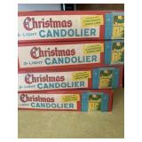 VINTAGE HOLIDAY CANDOLIERS
