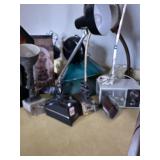 VARIOUS LAMPS AND ELECTRIC FAN