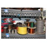 ROLLS OF COPPER WIRE AND SOLDER