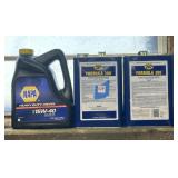 2 CANS FORMULA 300, 1 GAL 15-40 OIL