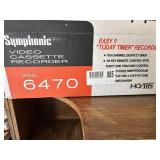VIDEO CASSETTE RECORDER NEW IN BOX