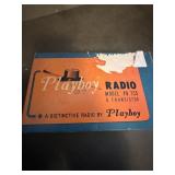 PLAYBOY TRANSISTOR RADIO IN BOX