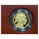 2008 AMERICAN BUFFALO 1/4 OZ PROOF GOLD COIN -