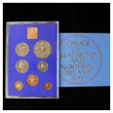 1977 COINAGE OF GREAT BRITAIN & NORTHERN IRELAND -
