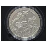 2017 ELLIS ISLAND 5 OZ UNC SILVER COIN -