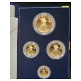 2006-W AMERICAN EAGLE 4 COIN GOLD PROOF SET -