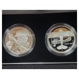 2018 WWI CENTENNIAL PROOF SILVER DOLLAR AND