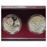 1999 DOLLEY MADISON PROOF & UNC SILVER DOLLAR