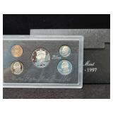 1997 U.S. MINT SILVER PROOF SET