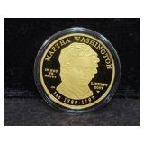 2007 "MARTHA WASHINGTON" FIRST SPOUSE PROOF GOLD
