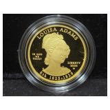 2008-W FIRST SPOUSE "LOUISA ADAMS" 1/2 OZ GOLD