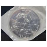 2014 ARCHES NATIONAL PARK, UT 5 OZ SILVER ROUND