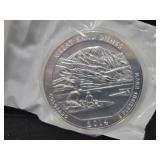 2014 GREAT SAND DUNES NATIONAL PARK 5 OZ SILVER