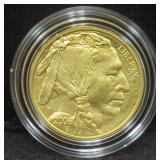2008-W AMERICAN BUFFALO 1/2 OZ GOLD UNC COIN  -