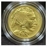 2008-W AMERICAN BUFFALO 1/4 OZ GOLD UNC COIN  -