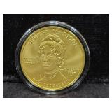 2007 "DOLLEY MADISON" FIRST SPOUSE UNC GOLD COIN -