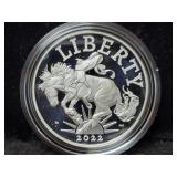 2022-P AMERICAN LIBERTY PROOF SILVER MEDAL -