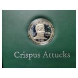 1998 BLACK REVOLUTIONARY WAR PATRIOTS PROOF SILVER